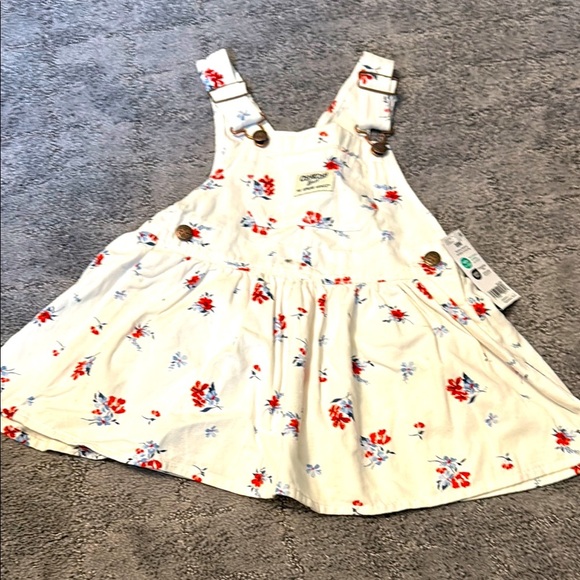 OshKosh‎ B’gosh Floral Baby Dress 18 month - Picture 1 of 4